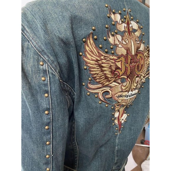 Authentic Harley Davidson Jacket – sz Lg - Picture 16 of 16